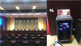 中铁十四局集团礼堂采用双十五专业音响设备