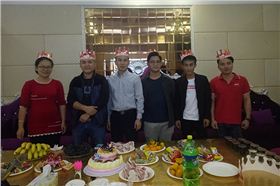 沐鸣2音响10月份员工生日会