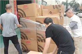 非洲客户定制沐鸣2线阵列音响系统