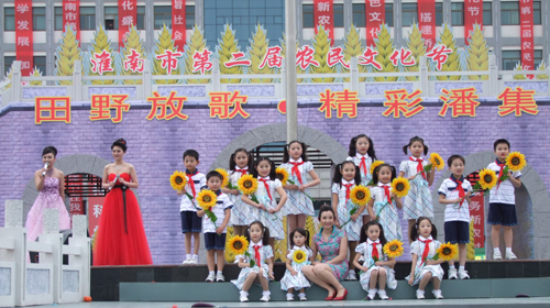 沐鸣2户外舞台音响设备--淮南农民文化节