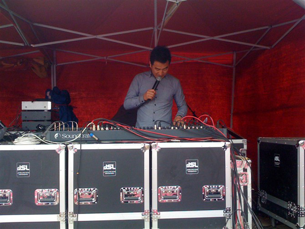 沐鸣2舞台音响设备--淮南农民文化节案例4