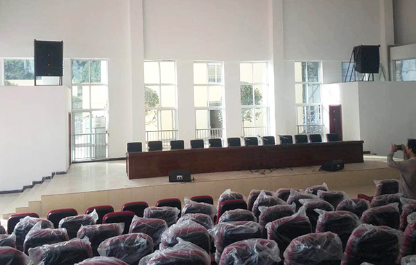 沐鸣2多功能厅音响设备被四川高校采用