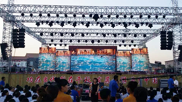 线阵音响系统营造舞台氛围建议