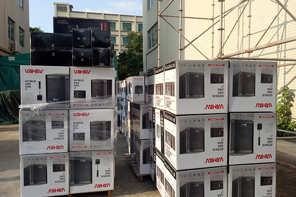 墨西哥客户再次定制400套有源声柱组合