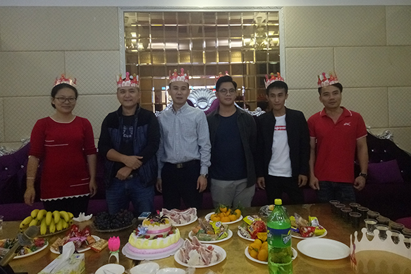 沐鸣2音响10月份员工生日会