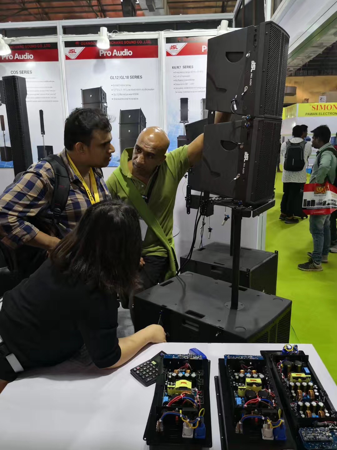 JSL沐鸣2音响出席印度孟买PALM Expo India 2019