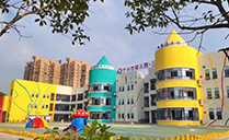 湖南宁乡市第三幼儿园多功能厅选用万向娱乐专业音响系统